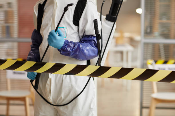 Professional Blood Cleanup technician working in Dupont, PA